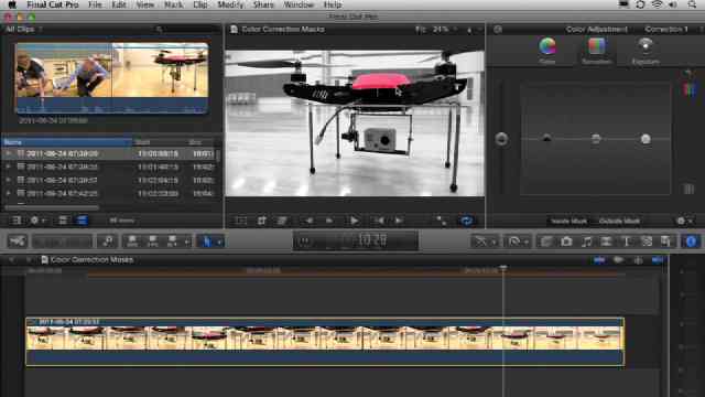 Screeshot of Izzy's Final Cut Pro X Color Correction Tutorial
